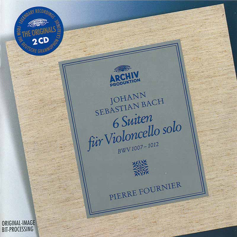 J.S. BACH : 6 Suiten Fur Violin Cello Solo Pierre