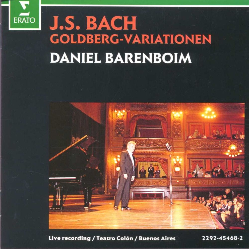 Bach, JS : Goldberg Variations Daniel Barenboim