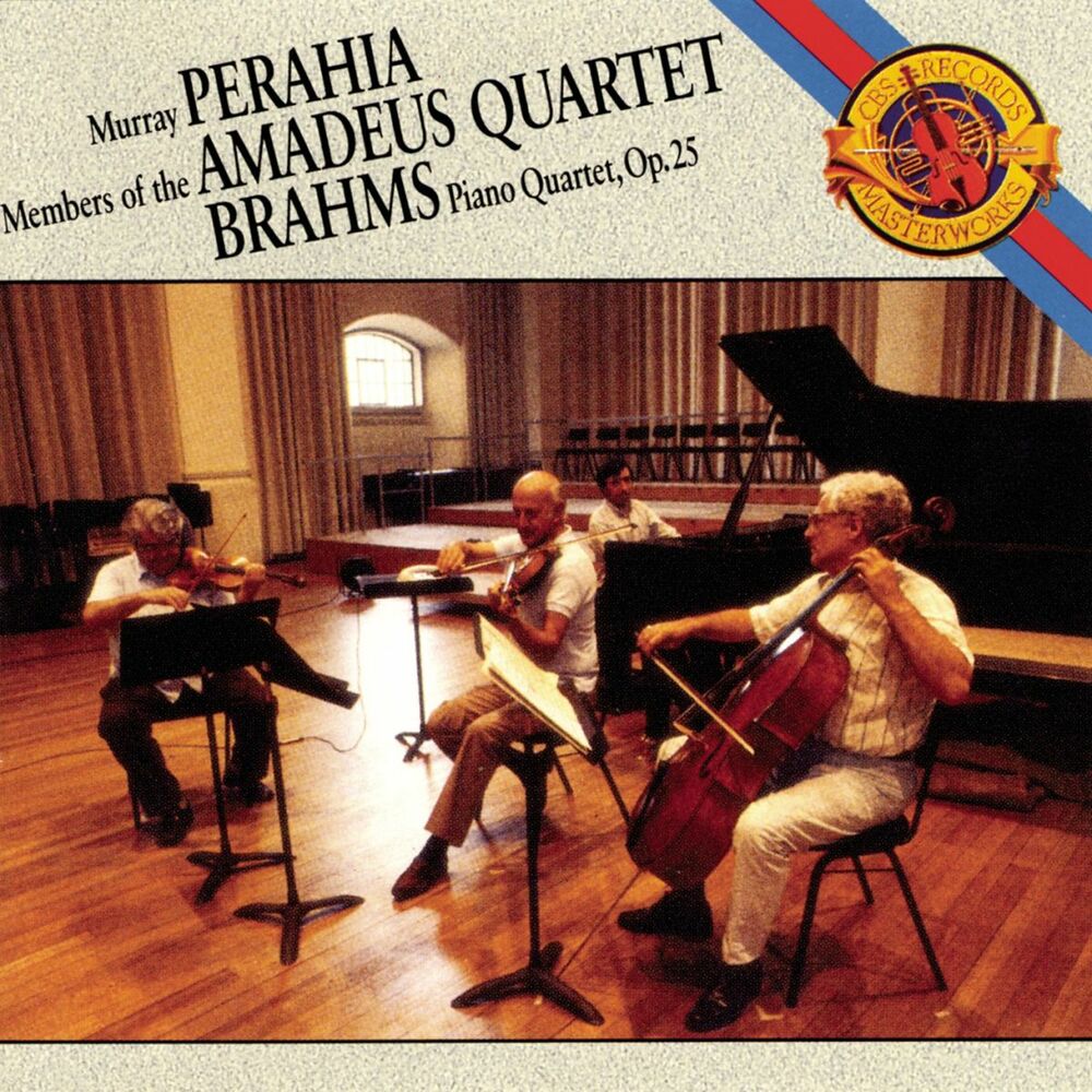Brahms : Piano Quartet No. 1 in G Minor, Op. 25 Murray Perahia