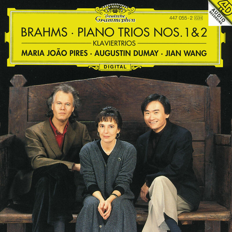 Brahms : Piano Trio Nos.1 Op.8 & 2 Op.87 Maria João Pires/Augustin Dumay/Jian Wang