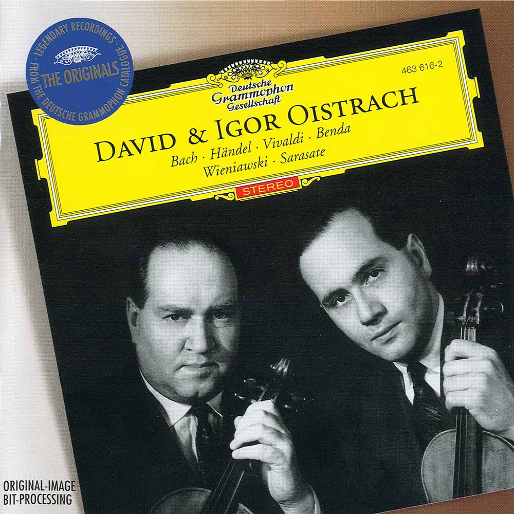 Vivaldi , Bach , Handel , Benda , Wieniawski , Sarasate : David & Igor Oistrach