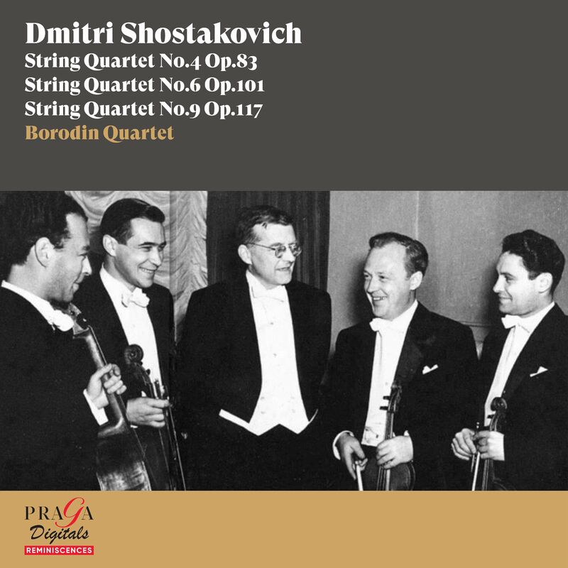Dmitri Shostakovich : String Quartets Nos. 4, 6 & 9