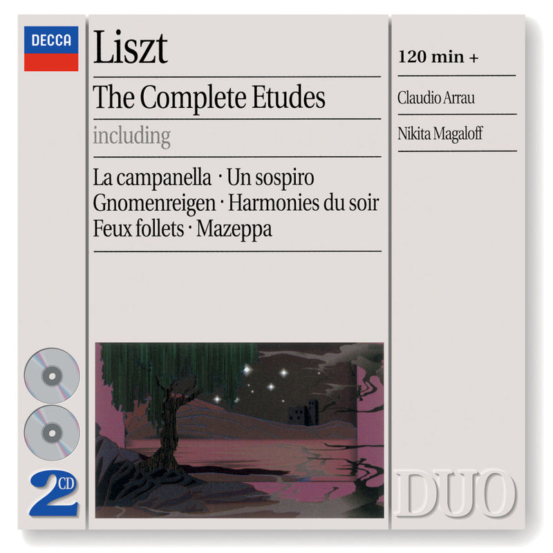 Liszt : The Complete Etudes Claudio Arrau