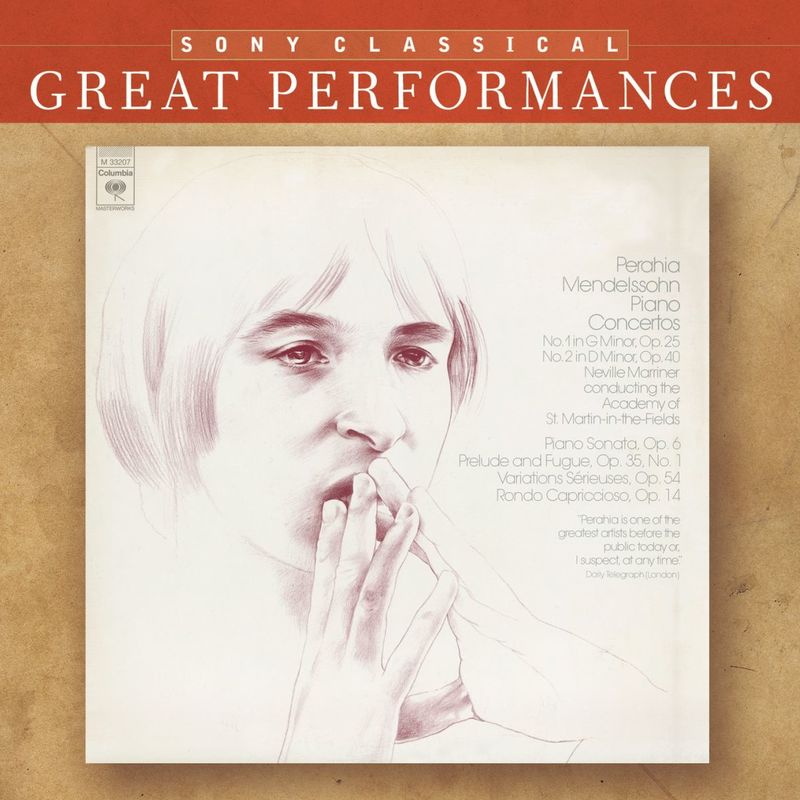 Mendelssohn : Piano Concertos Nos. 1 & 2 Murray Perahia