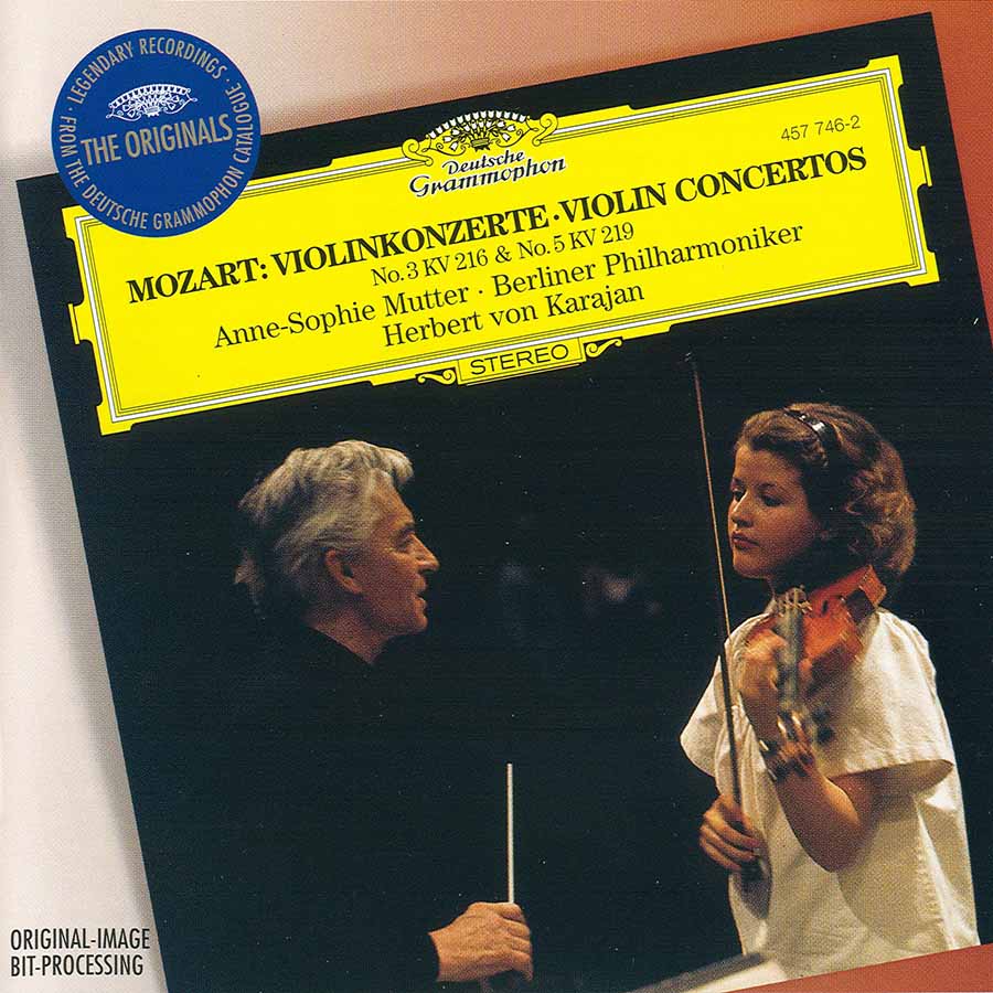 Mozart : Violin Concertos Nos.3 & 5