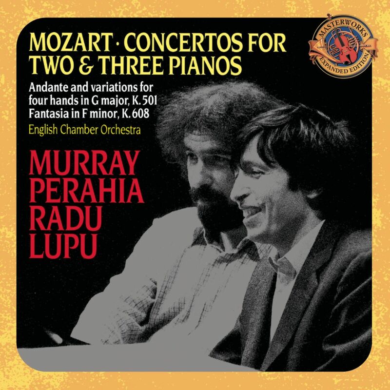 Mozart : Concertos for 2 & 3 Pianos; Andante and Variations for Piano Four Hands [Expanded Edition] Murray Perahia, Radu Lupu