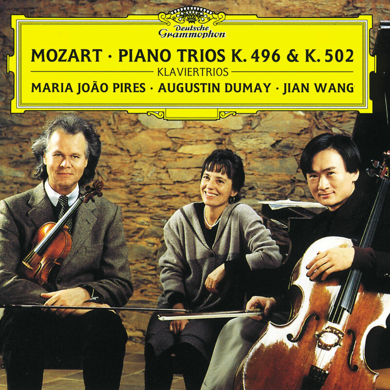 Mozart : Pianotrio in B Flat Major K.502; Pianotrio In G major, K. 496; Divertimento In B Flat Major, K. 254 Maria João Pires