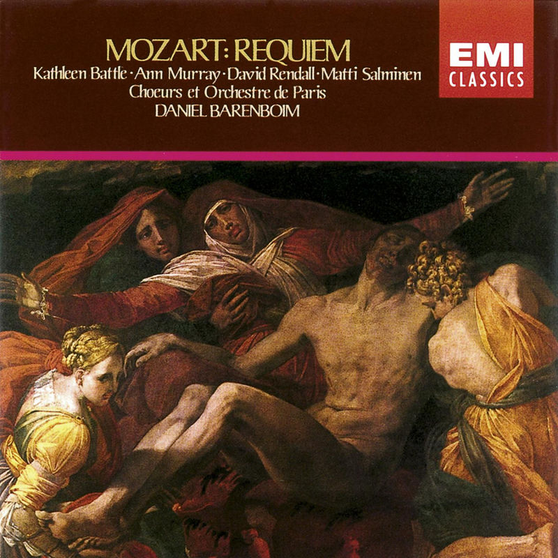 Mozart : Requiem Daniel Barenboim/Kathleen Battle/Ann Murray/David Rendall/Matti Salminen/Choeur de l'Orchestre de Paris/Orchestre de Paris
