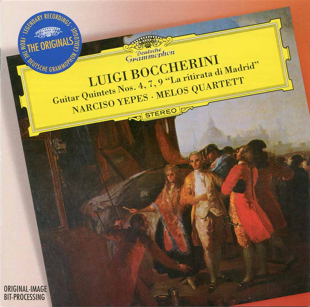 Boccherini : 3 Quintette fur Gitarre,2 violinen,viola u Cello