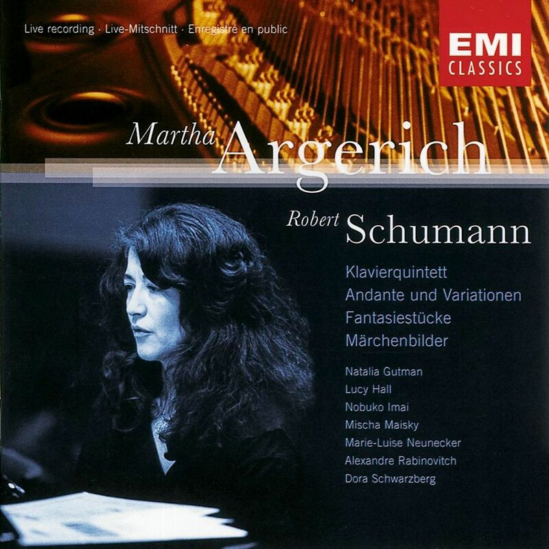 Schumann : Klavierquintett/Andante & Variationen Martha Argerich