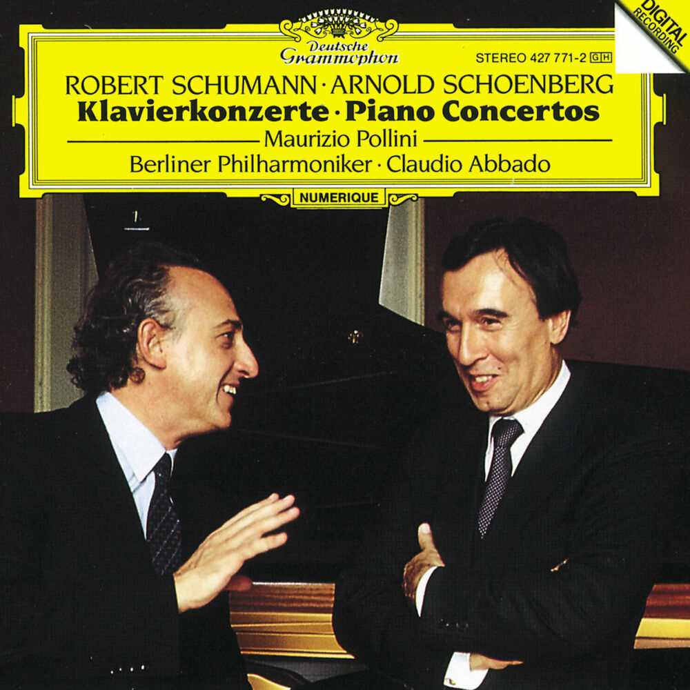 Schumann : Piano Concerto Op.54  Schoenberg Piano Concerto Op.42 Pollini
