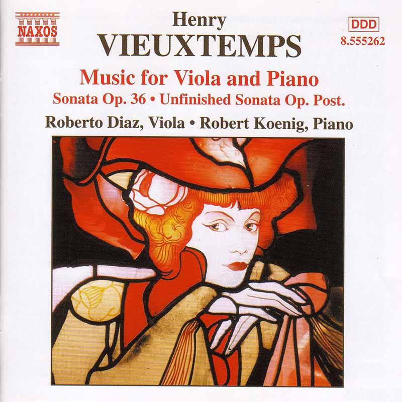 Vieuxtemps : Viola and Piano Music