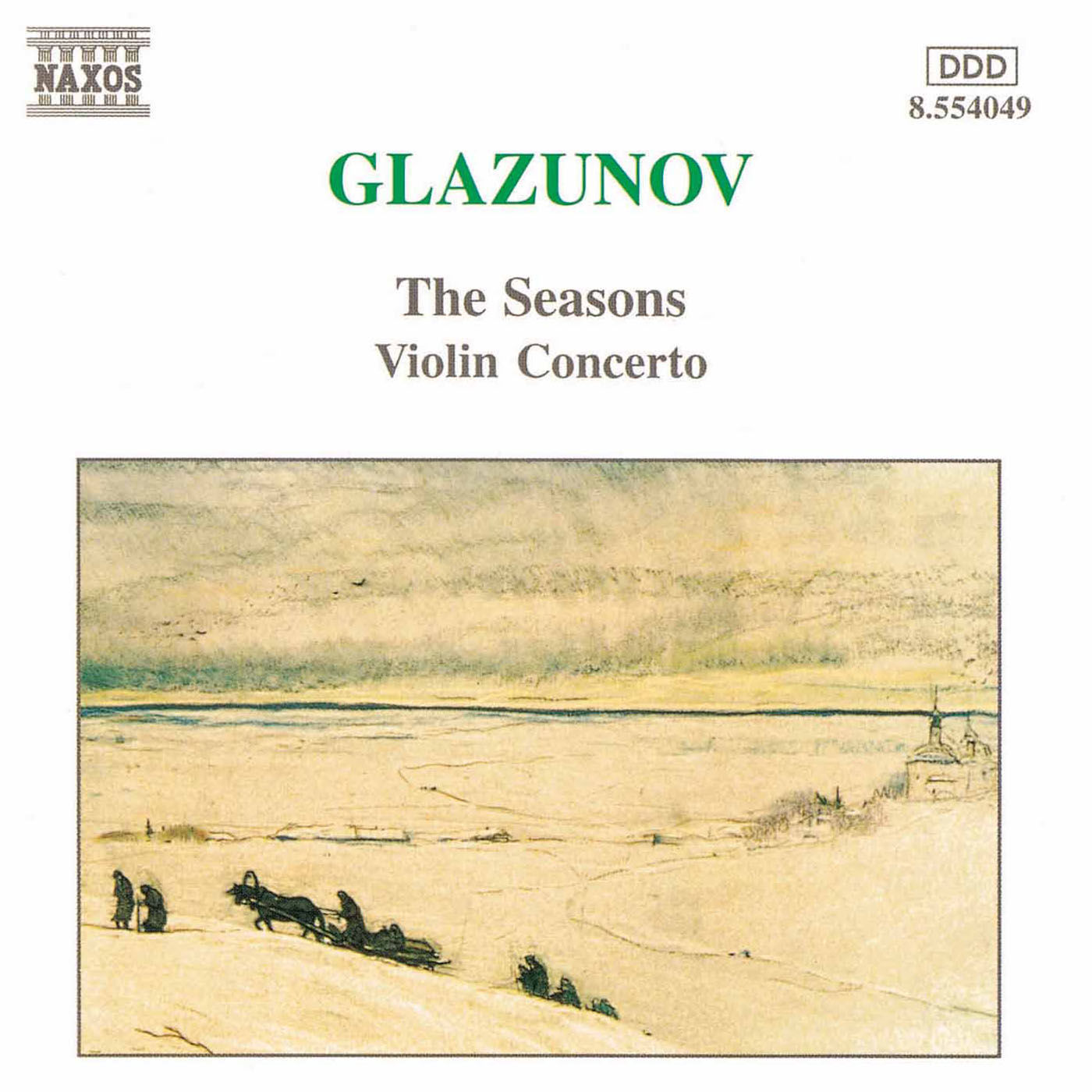 Glazunov : Violin Concerto in A Minor , The Seasons