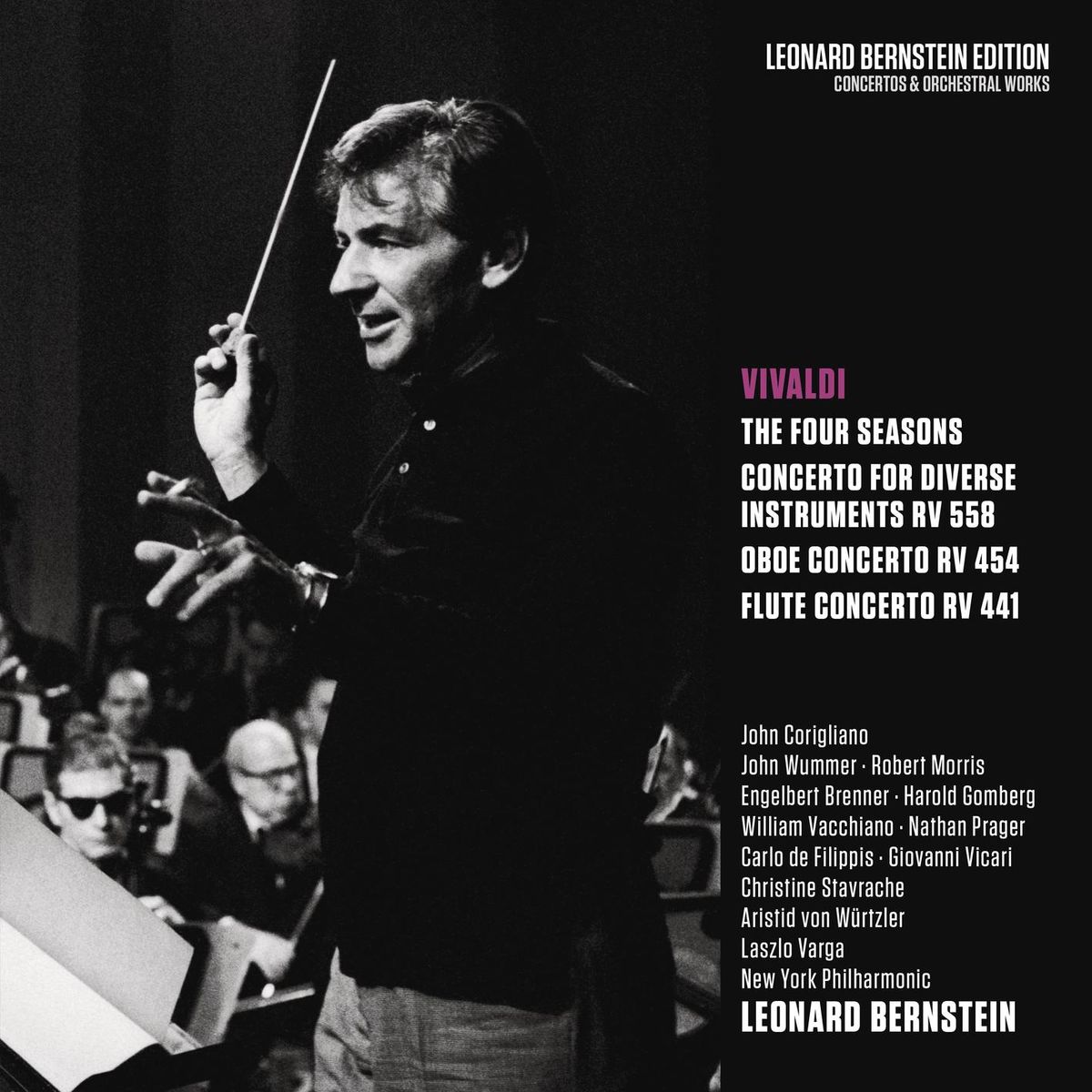 Vivaldi: The Four Seasons & Concertos RV 558, RV 454, RV 441 Leonard Bernstein